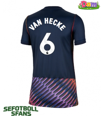 Tottenham Hotspur Jan Paul van Hecke #6 Bortatröja Kvinnor 2026-27 Kortärmad